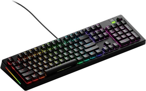 [100-PB-FOX-W-BL-AR] Glorious GMMK 3 Prebuilt 100% Mechanical Keyboard, ENG-ARB Layout, Modular Gasket, 5-Pin MX Hotswap Support, Fox Mechanical Switches, GPBT Doubleshot Keycaps, Black | 100-PB-FOX-W-BL-AR