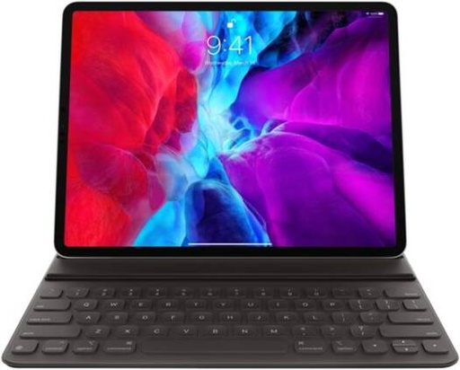[MXNL2Z/A] Apple Smart Keyboard and Folio Case, QWERTY International English Input Device, For 12.9-inch iPad Pro 3rd, 4th, 5th Gen, Black | MXNL2Z/A