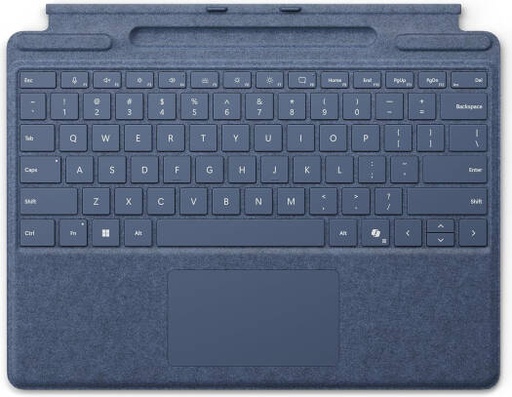 [8XA-00228] Microsoft Surface Pro 11th Edition Wireless Keyboard, Magnetic Connectivity, Compatible with Microsoft (11th Edition) Surface Pro 8, 9, English-Arabic Layout, Sapphire | 8XA-00228