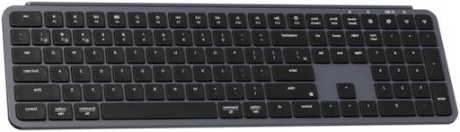 [B6P-K1] Keychron B6 Pro Wireless Keyboard, Full-Size, Ultra-Slim, Wireless Bluetooth 5.2, 2.4 GHz, 1000 Hz Polling Rate, Space Grey | B6P-K1