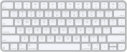[MXCK3LL/A / MXCK3LB/A] Apple Magic Keyboard, USB-C Port, Wireless and Rechargeable, Pairs Automatically with Mac, Touch ID Sensor, English Layout, Mac with Apple Silicon Using MacOS 15.1, Silver | MXCK3LL/A / MXCK3LB/A