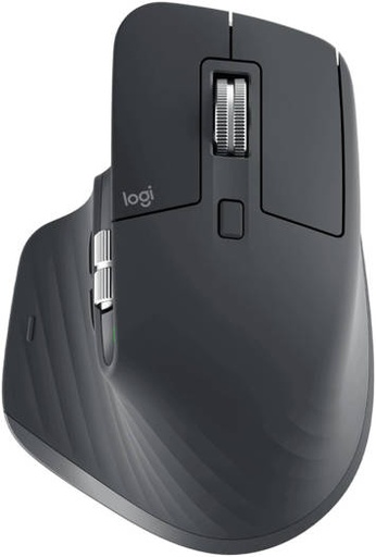 [910-006582] Logitech MX Master 3S for Business, Wireless Mouse with Quiet Clicks, 8K DPI, Secured Logi Bolt USB Receiver, Bluetooth, USB-C Charging, MagSpeed Scrolling, Windows/Mac//Linux - Grey | 910-006582