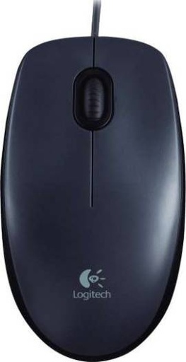 [910-001793] Logitech M90 Wired Mouse, Ambidextrous Design, 1000DPI Optical Tracking, Black | 910-001793
