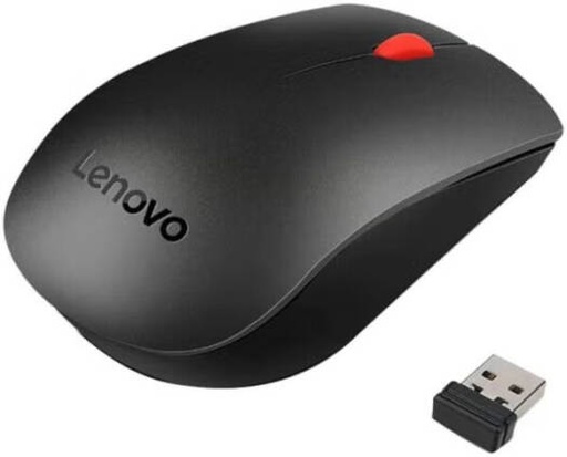 [510] Lenovo 510 Wireless Optical Mouse with 2.4GHz Connectivity, USB Nano Receiver & Ergonomic Compact Design for PC and Laptop Use, Black | 510