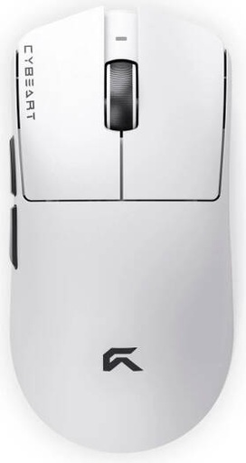 [MC-ARTEMIS-CYB02] Cybeart Artemis Wireless Gaming Mouse, 1000Hz Polling Rate, 52g Ergonomic Design, 24,000 DP, PixArt Sensor, Tri-Mode 2.4G/Bluetooth/USB-C, RGB Lighting, 1ms Response, White | MC-ARTEMIS-CYB02