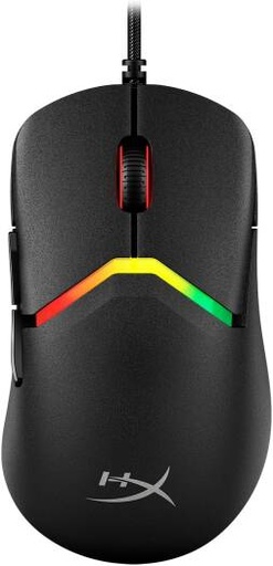 [A2PB3AA] HyperX Pulsefire Saga Gaming Mouse, Modular Design with Interchangeable Parts, 69g Lightweight, 8kHz Polling Rate, HyperX Optical Switches, Up to 26,000 DPI, Custom RGB Lighting, Black | A2PB3AA
