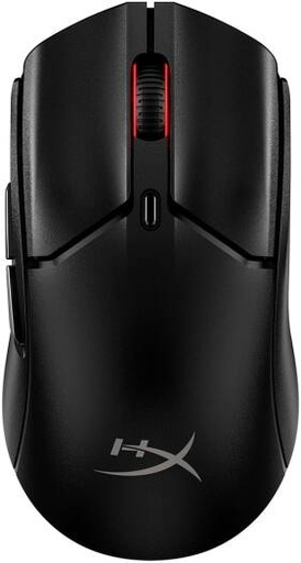 [7D388AA] HyperX Pulsefire Haste 2 Mini Wireless Gaming Mouse, Ultra-Light 59g, HyperX 26K Sensor up to 26,000 DPI, Dual Wireless (2.4 GHz & Bluetooth), 100h Battery, 6 Programmable Buttons, Black | 7D388AA