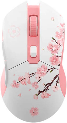 [EM908] DAREU EM908 Wired RGB Gaming Mouse, Optical Switch, 6 DPI Adjustment Level, 1000Hz Response Rate, 7 Button Light Multiple Modes, Ergonomically Designed, Light Weight, Sakura Pink | EM908
