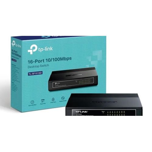 [XXL-073] Desktop Switch Tp-Link 16 Ports 10/100 Mbps