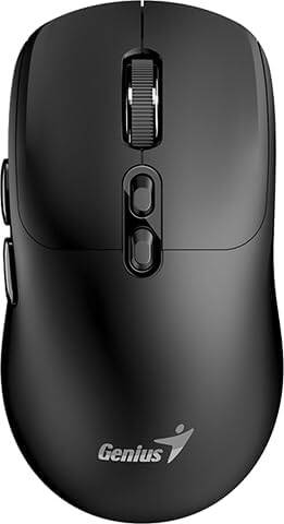 [genius-mouse-nx-8000s-bt-wireless-bluetooth-silent-mouse-with-copilot-noble-black] Genius Mouse NX-8000S BT Wireless Bluetooth Silent Mouse with Copilot (Noble Black)