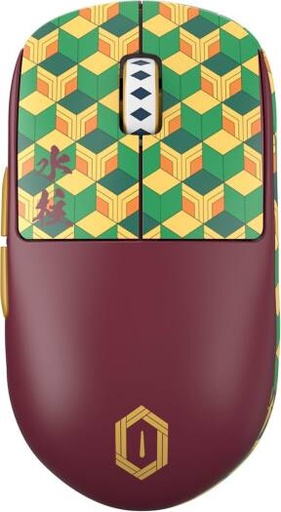 [PX2H2GY] Pulsar Gaming Gears Pulsar x Demon Slayer X2H Medium Wireless Gaming Mouse, Ultra Lightweight Collectible Mouse, Symmetrical Computer Mice, Optical Switch, 2.4 Ghz 1 ms (Superglide Included) | PX2H2GY
