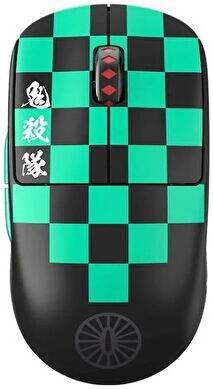 [PX222TJ] Pulsar X2 V2 Demon Slayer Tanjiro Wireless Size 2 Medium Gaming Mouse Wide Waist / Low Hump, Ultra-light Weight 54g, Symmetrical Shape, Lag free 2.4GHz Wireless technology | PX222TJ