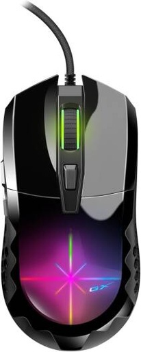 [Scorpion M715] Genius Gaming Mouse Scorpion M715, USB, 7200 DPI, 6 Programmable Buttons And Built-In Memory, Breathing RGB Light, Compatible With Laptop, Desktop, Black | Scorpion M715
