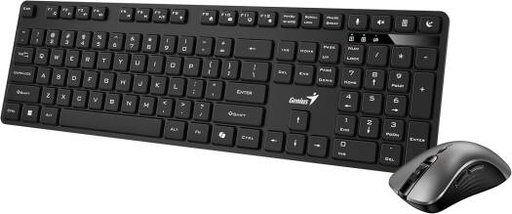 [genius-km-8216s-silent-keyboard-and-mouse-set-with-ai-copilot-assistant-voice-commands] Genius KM-8216S Silent Keyboard and Mouse Set with AI Copilot Assistant, Voice Commands
