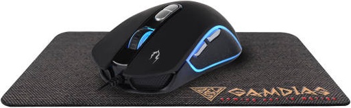 [GD-M3-NYX-E1] GAMDIAS Zeus M3 + Nyx E1 Gaming Mouse, RGB Streaming Lighting, 7 Keys for Strategic Assignment, 7200 DPI for Pixel Perfect Accuracy, Double Layer Fabrics | GD-M3-NYX-E1