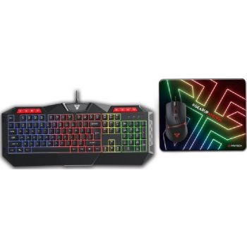 [P31] Fantech P31 Gaming Keyboard + Mouse + Mousepad Combo Set, 104 Keys, Reinforced Stitched Edge | P31