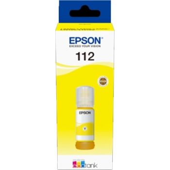 [C13T06C44A] Epson 112 EcoTank Pigment Yellow Ink Bottle Compatible With EcoTank L6550, L6580, L6570, L6490, L15160, L15150, L11160, M15140 | C13T06C44A