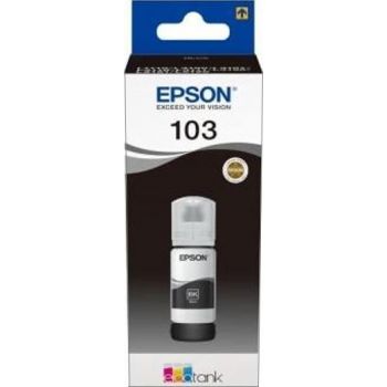 [C13T00S14A / C13T00V198] Epson 103 EcoTank Black Ink Bottle Compatible With EcoTank L3110, L5190, L3160, L3156, L3150, L3116, L3111, L1110 | C13T00S14A / C13T00V198