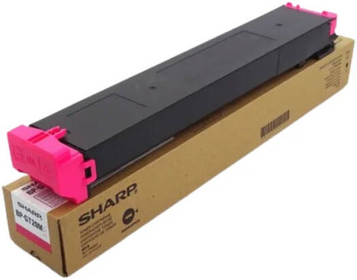 [M BP-FT20] Sharp BP-FT20 Toner Cartridge Standard Capacity for Sharp BP-20C20T / BP-20C25T Color MFP Printers, Magenta | M BP-FT20