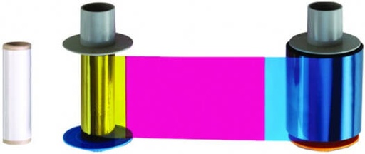 [84060] FARGO Premium Black Resin Ribbon, 3000 Images, Compatible with Fargo Printer HDP5000 | 84060