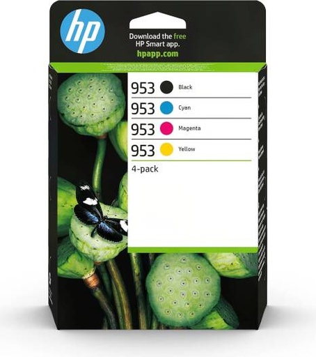 [hp-953-4pack-blackcyanmagentayellow-original-ink-cartridges] HP 953 4pack BlackCyanMagentaYellow Original Ink Cartridges