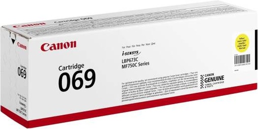 [canon-069-yellow-toner-cartridge-yields-of-1900-pages] Canon 069 Yellow Toner Cartridge, Yields of 1,900 Pages