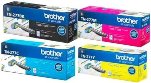[brother-tn-277-high-capacity-toner-cartridge-for-hl-l3270cdw-dcp-l3551cdw-4-color-pack] Brother TN-277 High Capacity Toner Cartridge for HL-L3270CDW DCP-L3551CDW (4 Color Pack)