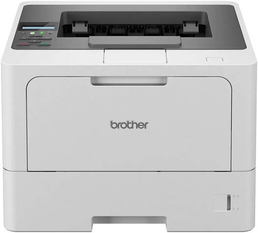 [HL-L5210DW] Brother HL-L5210DW Mono Laser Printer, Up to 48 PPM Print Speed, Up to 1200 x 1200 DPI Resolution, Wireless Connectivity, Up to 250 Sheets Input Capacity, Gray | HL-L5210DW