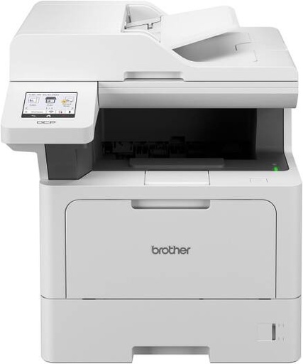 [L5510DW] Brother DCP-L5510DW Mono Laser Printer, Print ,Scan, Copy, Up to 50 PPM Print Speed, Up to 1200 x 1200 DPI Resolution, 8.9cm Color Touchscreen Panel Operation, White | L5510DW
