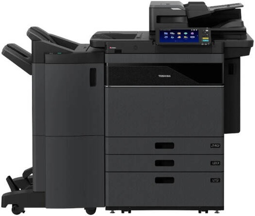 [e-Studio6529A] Toshiba e-Studio6529A Monochrome Multifunction Printer, 65 PPM (A4) / 30 PPM (A3) Print & Copy Speed, 10.1" LCD Colour Touchscreen, 2900 Sheets Max Sheets Capacity, Black | e-Studio6529A