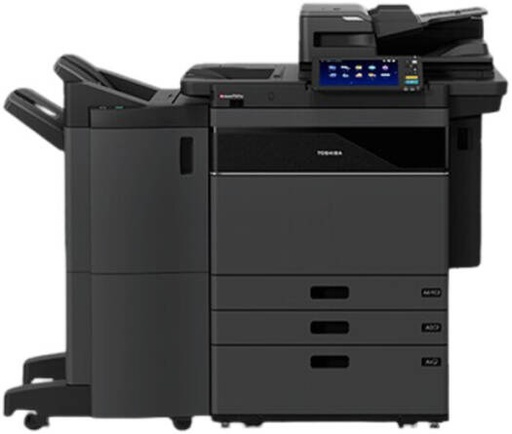 [e-Studio6526AC] Toshiba e-Studio6526AC Colour Multifunction Printer, Up to 65 PPM Print Speed, 10.1" LCD Colour Touch-Screen, 600x600 DPI Colour Resolution, 3520 Max Paper Sheets Capacity, Black | e-Studio6526AC