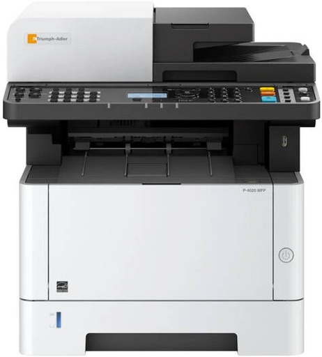 [P-4020 MFP] Triumph Adler Color TA -P-4020-MFP Laserr Printer, Copy / Print /Scan, 40 ppm Print Speed, 1200x1200 dpi, Touch Display, Up to 800 Sheets Papper Capacity, USB 2.0 | 10/100/1000BaseTX | P-4020 MFP