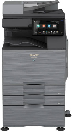 [BP-50C31] SHARP BP-50C31 A3 Color MFP Laser Printer, 31PPM Print Speed, Std 650 Max 6,300 Sheets Paper Capacity, 128 GB SSD, 1200 DPI, 10.1" Touch Panel, Smart Scanning, Gray | BP-50C31