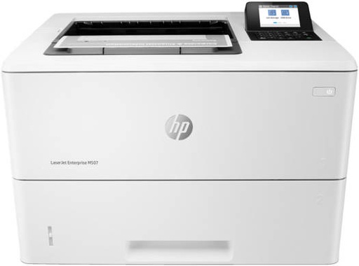 [1PV87A] HP LaserJet Enterprise M507dn Monochrome Printer (Print Only, Duplex, Network), Up to 43ppm Print Speed, Automatic Duplex Printing, Sheetfed, 250-Sheet Output In, White | 1PV87A