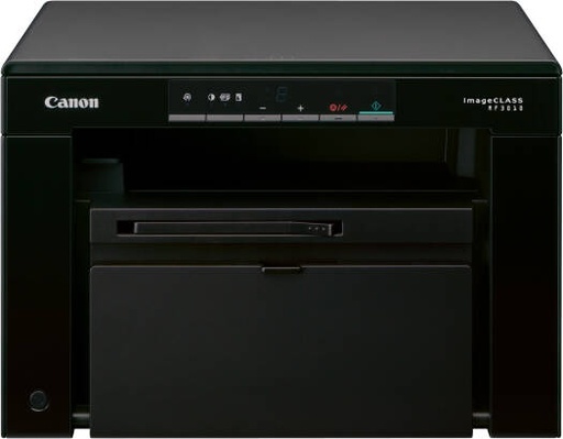[5252B001AA] Canon Printers Image Class MF3010 Laser Multi-function Printer, Up to 18ppm Print Speed, 600x400 Print Resolution, USB 2.0 Hi-speed Interface, 1 Digit 7 Segment LED Control Panel, Black | 5252B001AA