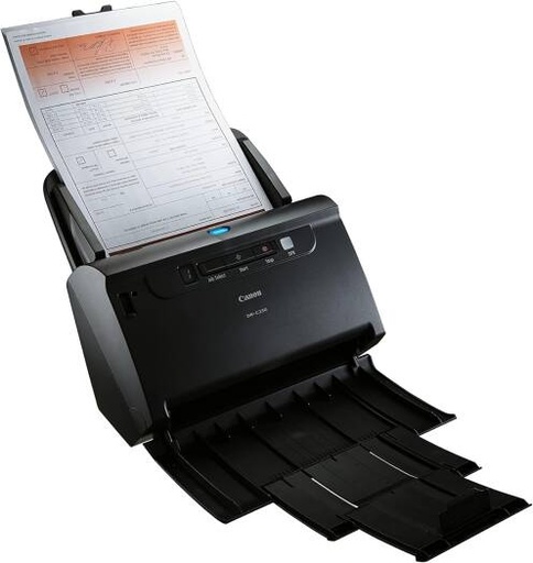 [2646C003AA] Canon imageFORMULA DR-C230 A4 Office Document Scanner, CMOS CIS 1 Line Sensor, 30ppm/60 ipm Scanning Speed, 600dpi Resolution, USB 2.0, 9.1" x 10" x 11.5", 3500 Scans/day, USB 2.0, Black | 2646C003AA