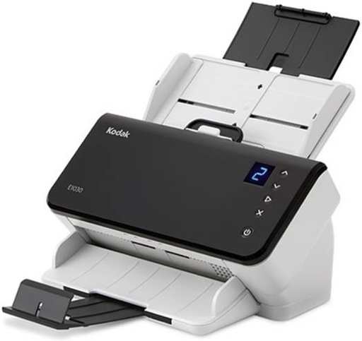 [8011892] Kodak Alaris E1040 Scanner, 40ppm/80ipm Speed, 600dpi Optical Resolution, Up to 80 Sheets Feeder Capacity, Up to 5,000 Pages Per Day, White/Black | 8011892