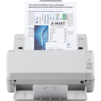 [PA03811-B021] RICOH SP-1130N Image Scanner A4 Colour Sheet Fed Scanner, 600 dpi, 4,000 sheets Daily Volume, ADF, Duplex, White | PA03811-B021