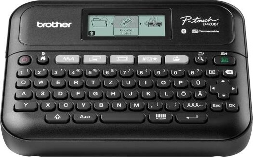 [brother-pt-d460bt-home-office-office-label-maker-for-35-to-18-mm-wide-tze-tape-with-bluetooth-interface] Brother PT-D460BT Home Office Office Label Maker for 3.5 to 18 mm Wide TZE Tape with Bluetooth Interface