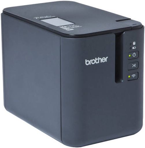 [PT-P900W] Brother PT-P900W Industrial High Resolution Laminate Label Printer with Wi-Fi, 60 mm / sec Print Speed, Up to 36mm Labels, 360 dpi, 3.1 IPS, Standard USB 2.0 | PT-P900W