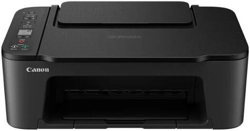 [TS3720 / TS3725] Canon PIXMA Wireless Inkjet AIO Printer, 7.7 (black) / 4.0 (colour) Images Per Minute, 60-Sheet Capacity, 1.5" Segment LCD Screen, Chromebook compatible, Dual Band Wi-Fi, Black | TS3720 / TS3725