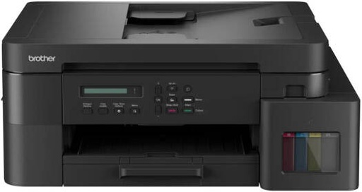 [DCP-T830DW] Brother DCP-T830DW Ink Tank Printer, 1200 x 6000 DPI, 17 IPM Print Speed, Auto 2-Sided Duplex Printing, 20 Sheets Auto-Document Feeder, WiFi, WiFi-Direct, USB 2.0, LAN, Black | DCP-T830DW