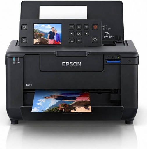 [PM-520] Epson PictureMate PM-520 Portable Photo Printer High Quality Color Photo Printing, Compact Design & Easy Wireless Printing for Home & Travel, Black | PM-520