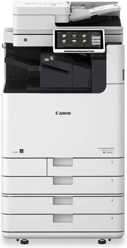 [C5860i] Canon imageRUNNER ADVANCE DX C5860i MultiFunction Colour Printer, 10.1" TFT LCD WSVGA Color Flat Panel, 60ppm Print/Copy Speed, 270ipm Scan Speed, 6350 Sheet Max Paper Capacity, White | C5860i