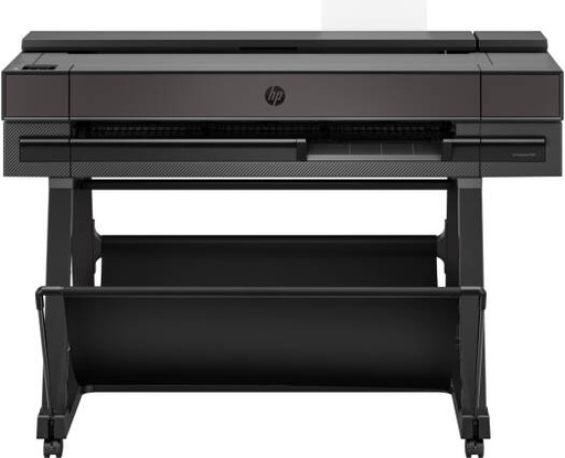[2Y9H0A] HP DesignJet T850 36-in Thermal Inkjet Printer, 25 Sec/Page on A1, 6 pl (C, M, Y) & 12.6 pl (mK) Ink Drop, Up to 2400 x 1200 Optimized DPI Resolution, 5504 Total Print Head Nozzles, Black | 2Y9H0A