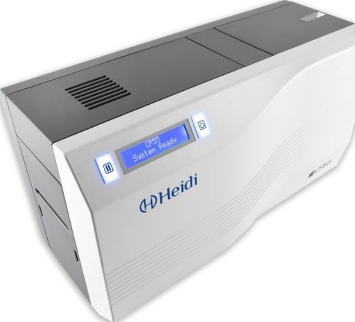 [CP55-S00S3] Heidi CP55-S Single Sided ID Card Printer Bundle (1 Ribbon, 100 Cards, 1 Cleaning Kit, GET Identity Card designing Software) | CP55-S00S3