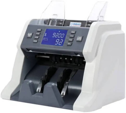 [BC-30] Ribao BC-30 Money Counter with UV Detect, 3.5" Segment LCD Display, 500 Hopper Capacity, 200 pieces Stacker Capacity, Preset Value Count, Continuous Counting Mode, Automatic/Manual Start Mode | BC-30