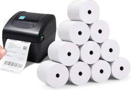 [320125525] Premium Thermal Paper Roll 80 x 80mm Till Receipt, Pack Of 20, EPOS POS Terminal, Cash Register, Till Machine, EPOS Printer (Epson Citizen Toshiba Star Bixolon TH243 CBM232 CBM233) | 320125525