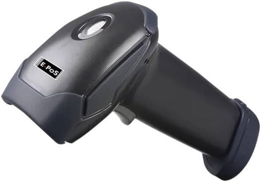 [ES1D-WIRED] Partner ES1D-WIRED 1D Handheld Barcode Scanner, 650nm Laser Illuminant Type, RS232 Baud Rate 2400 - 38400 Data Transfer Speed, IP65 Waterproof, ABS & EVA Materials, Black | ES1D-WIRED