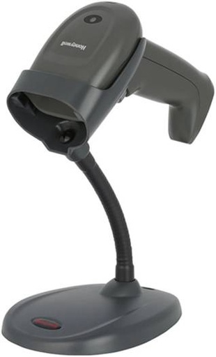 [TS-HH490-R1-1USB-1-R] Honeywell USB Wired Scanner, with Stand, Omni-Directional, 1D, PFD & 2D, Extreme Bar Code Recognition Efficiency, 1GHz MCU & 1MPx Camera, USB Type-A, 1.5m Straight Cable, Black | TS-HH490-R1-1USB-1-R
